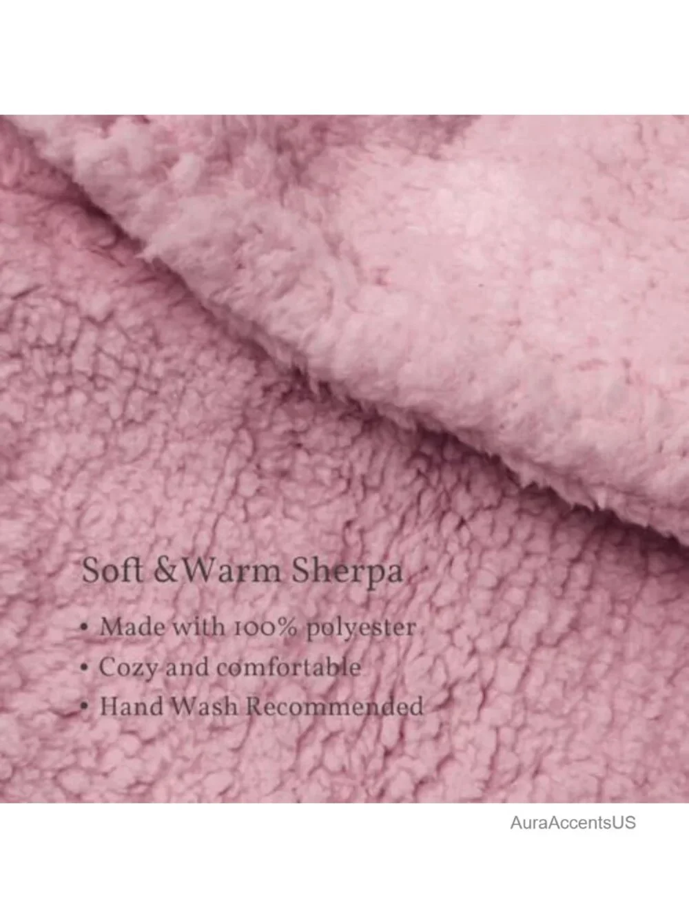 Sherpa Hooded Scarf 3 in 1 Hat Scarf Gloves Faux Fur Winter